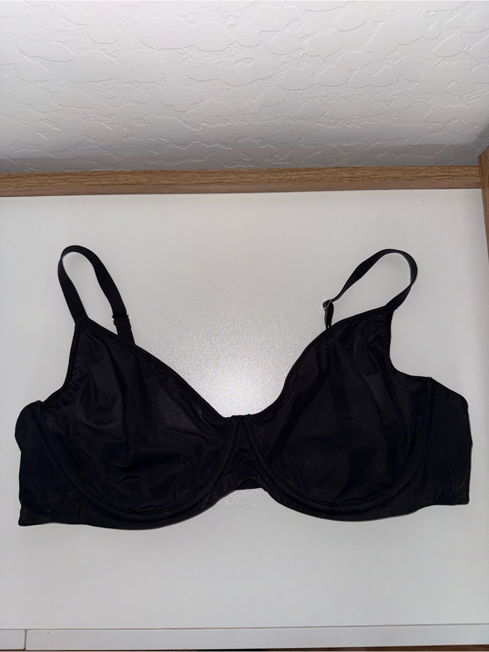 Black Underwire Skims Bra